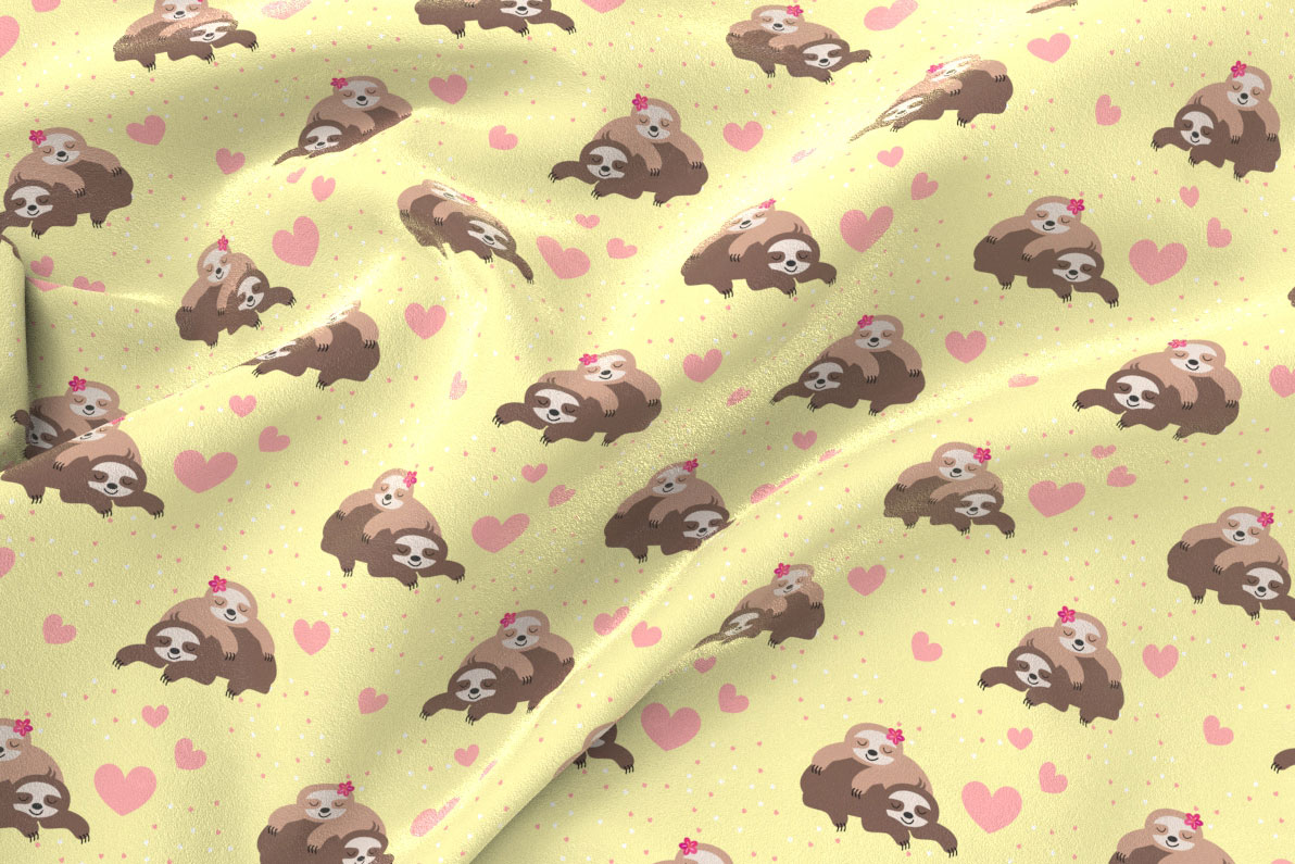 Fleece - Schmuse-Faultier