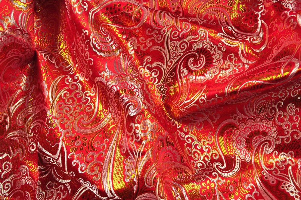 Brokat Maharadscha - Rot