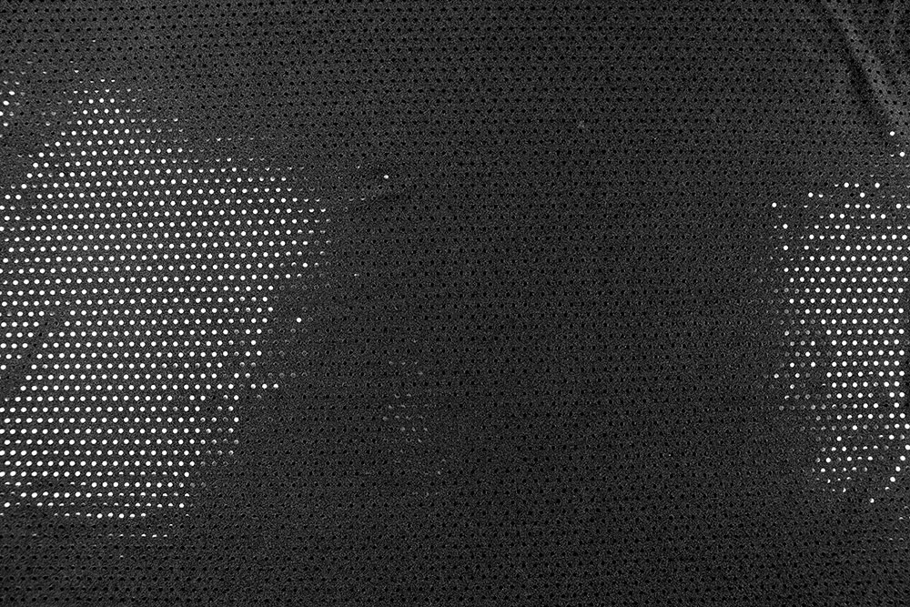 Pailletten-Lycra - Schwarz