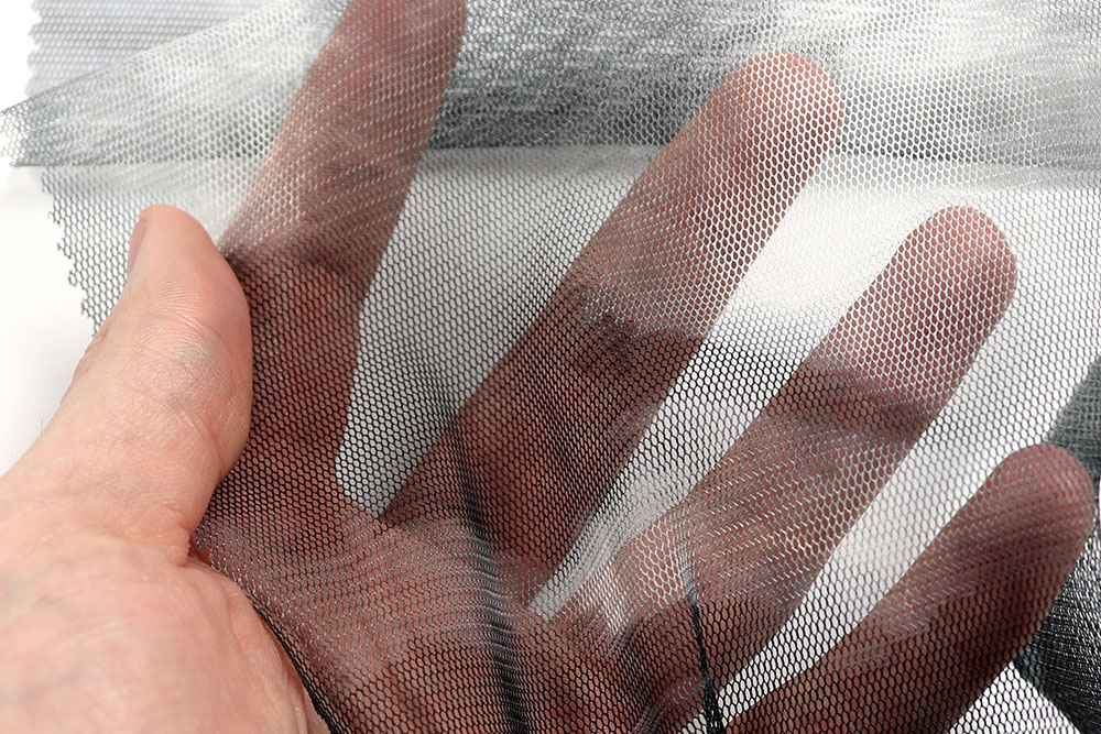 Stretch-Mesh - Colora Nero