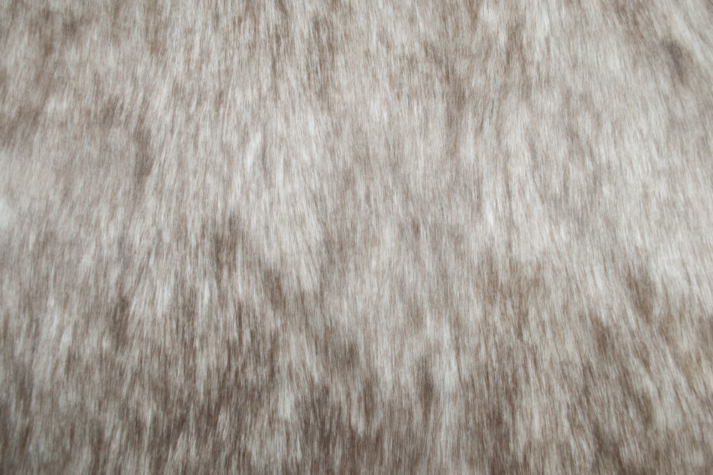 Schneekatze - Pelz-Imitat - Beige/Creme