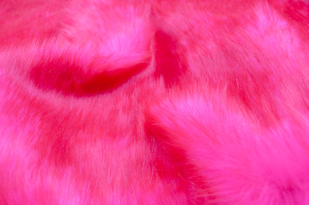 Funky Neon-Fellimitat - Pink