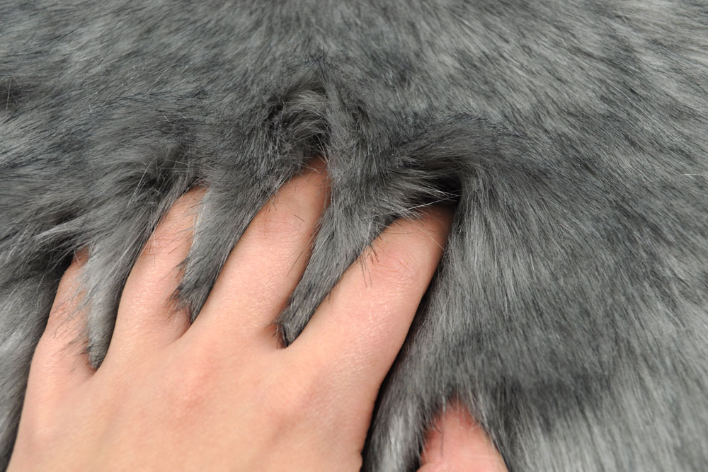 Pelz-Imitat - Silberfuchs