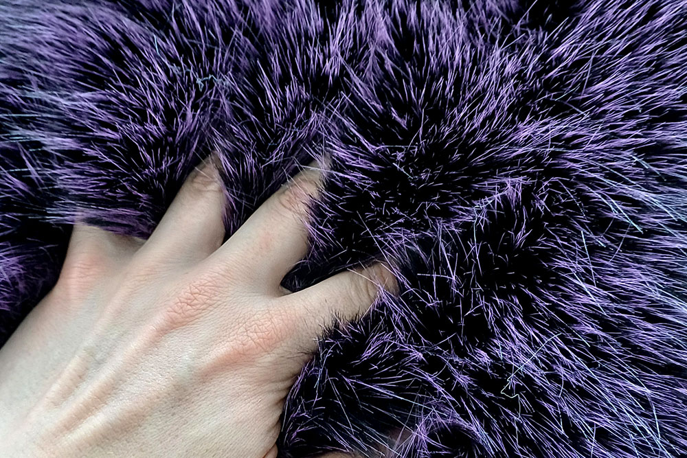 Pelzimitat High Luxury - Lively Lilac