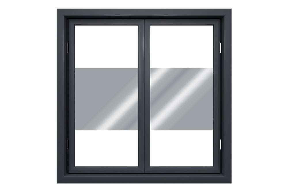 Sonnenschutzfolie - Silber - 152 cm