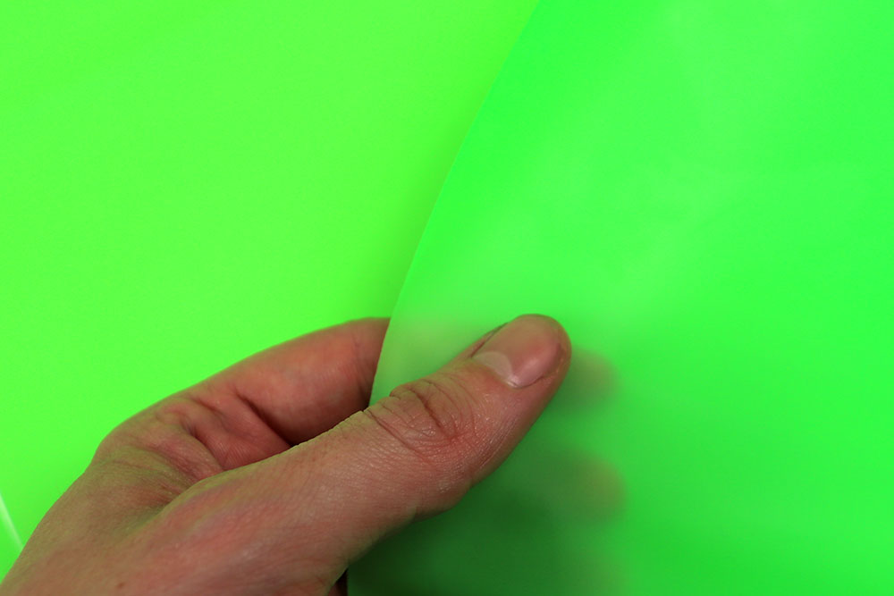 Lackfolie - Neongrün