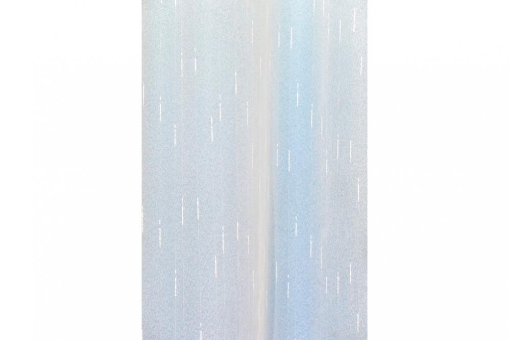 Gardine Bornholm - Weiß transparent - 280 cm hoch - Bleiband - 2,0 Meter