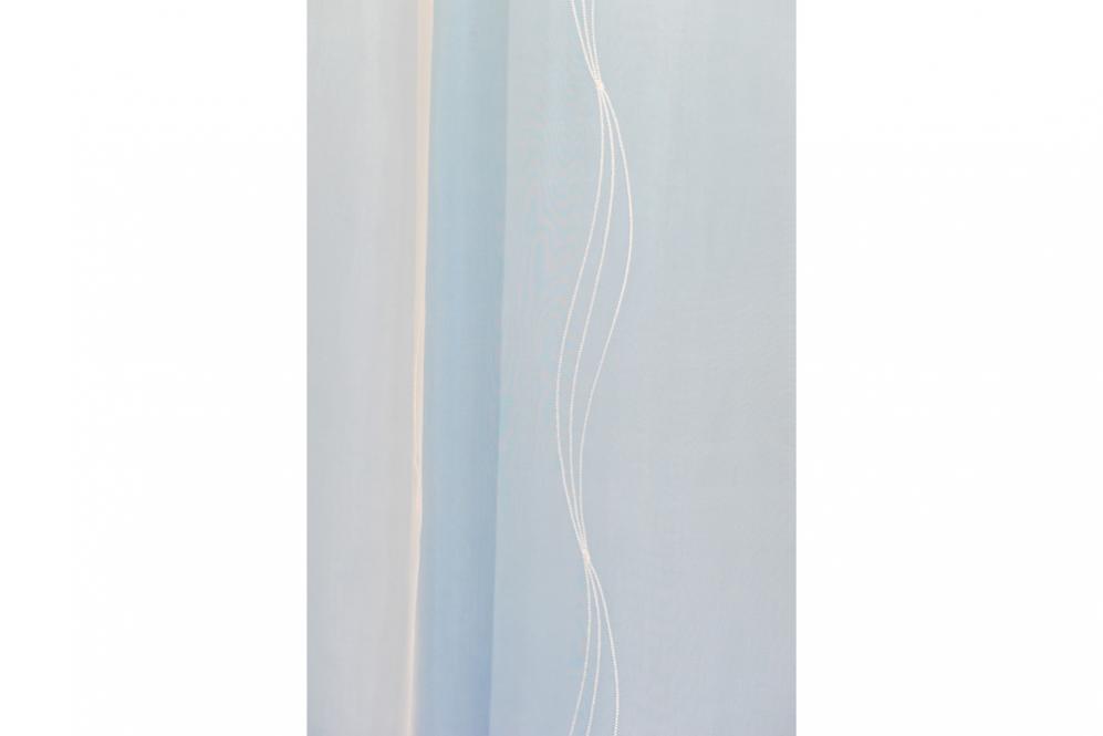 Voile-Gardine Titisee - Weiß transparent - 290 cm hoch