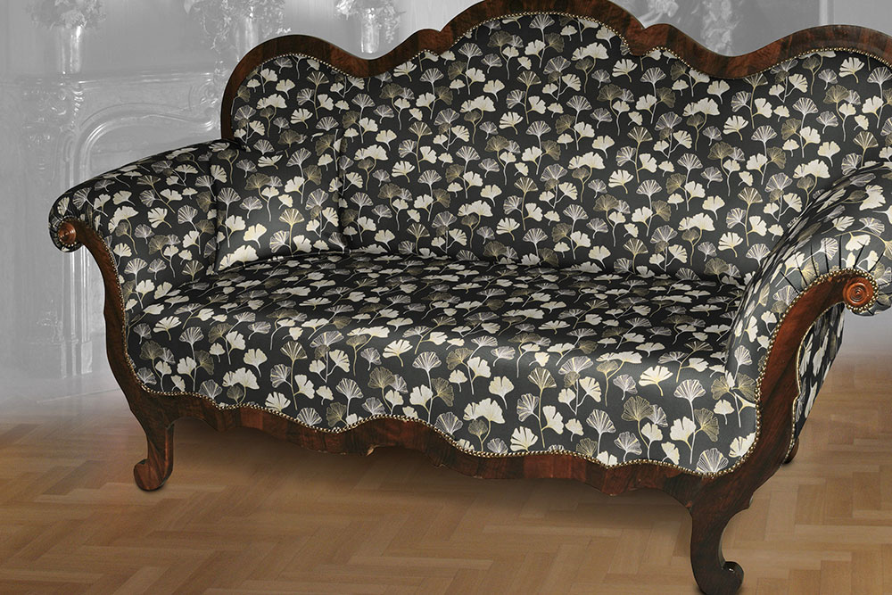 Luxus-Jacquard - Gingko