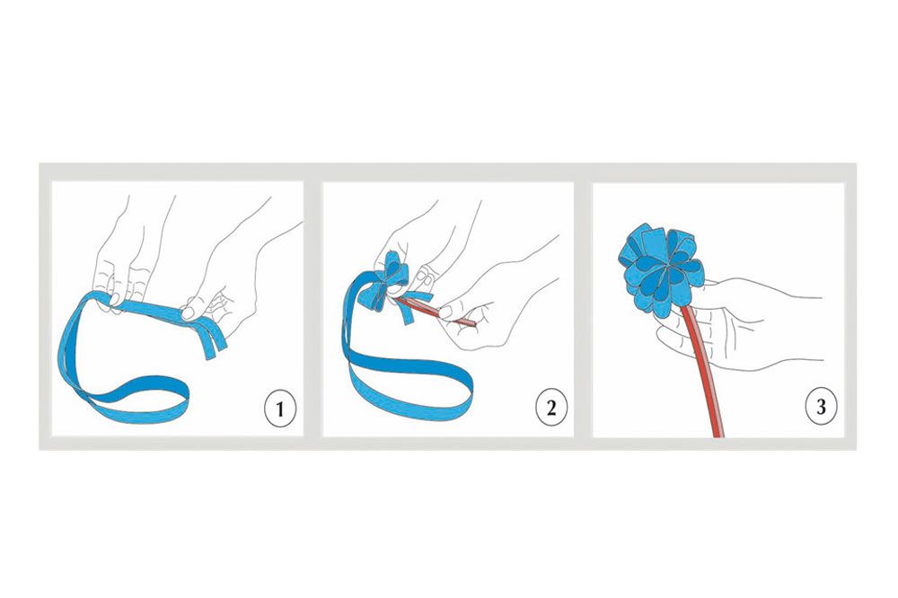 Ziehschleifenband 40 mm - 25 Meter Rolle