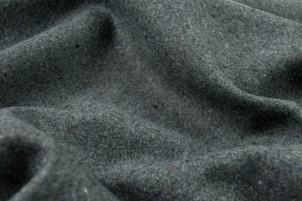 Lodenimitat mit Wollanteil - Uni