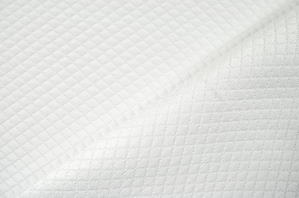 Wärmevorhangstoff Raute - 310 cm - Weiß