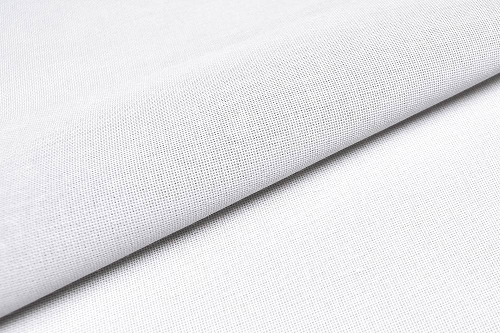 Recycling-Gardinenleinen - Weiß - 300 cm