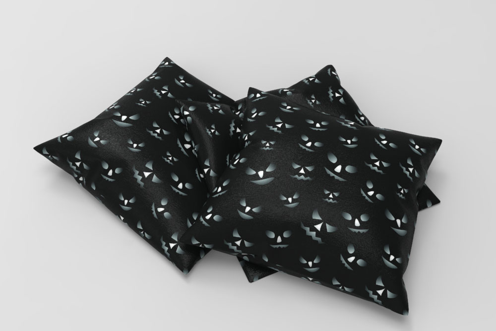 Universalstoff - Halloween Augen