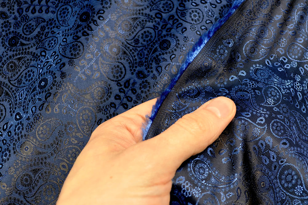 Jacquard-Taft - Flower Paisley