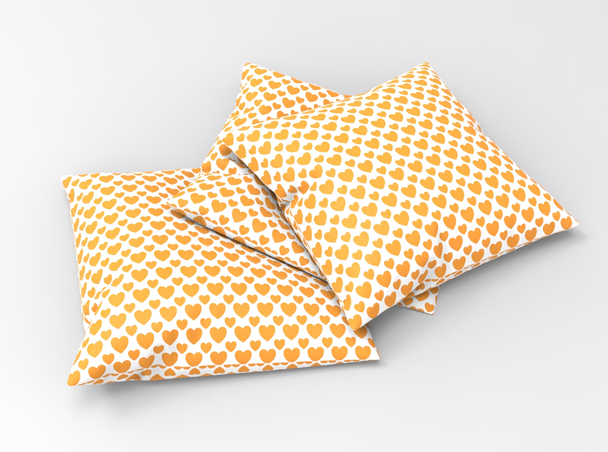 Dekostoff - Herzen groß und klein