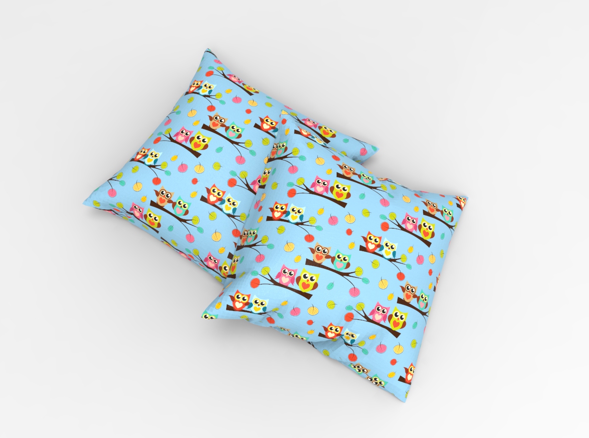 Dekostoff - Kuschel-Eulen