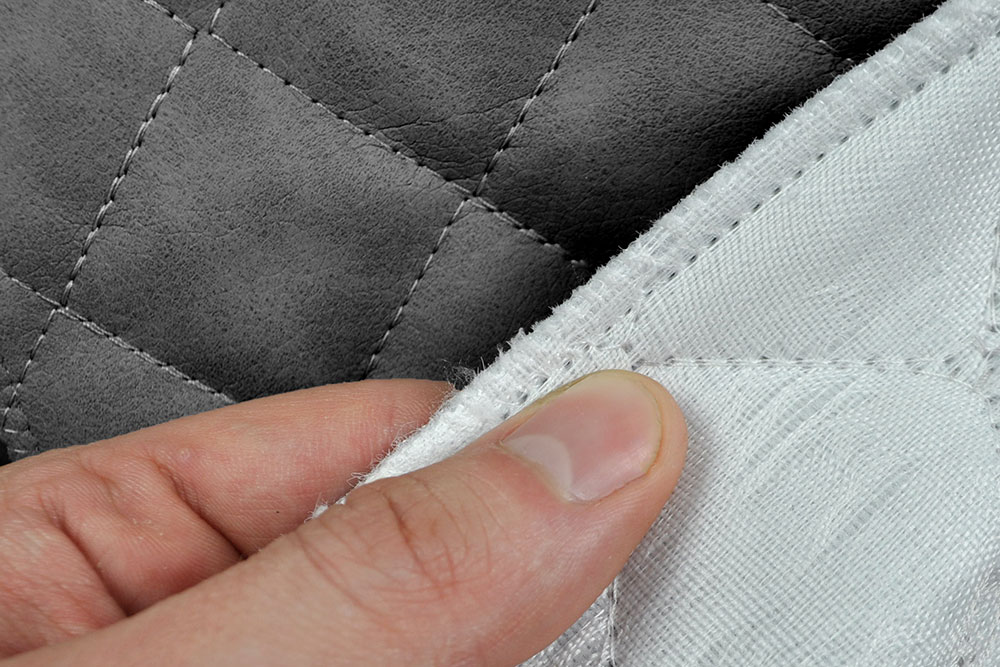 Möbel-Kunstleder - gesteppt