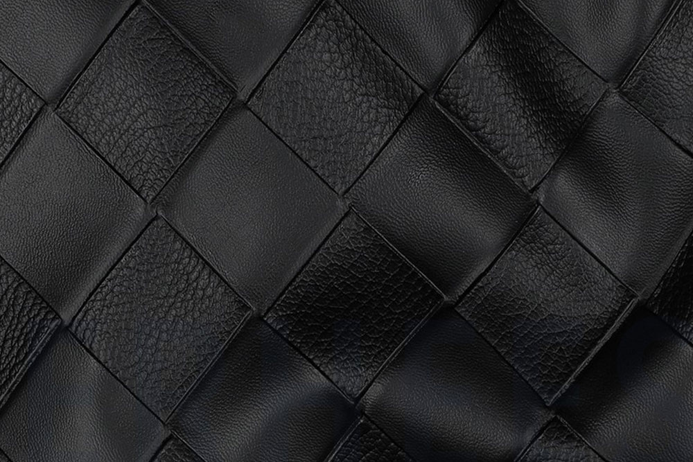 Kunstleder - Flechtstruktur