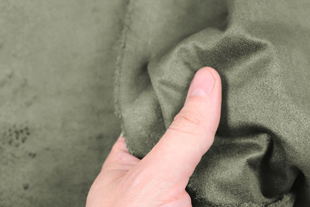 Wildleder-Imitat - Green Viper