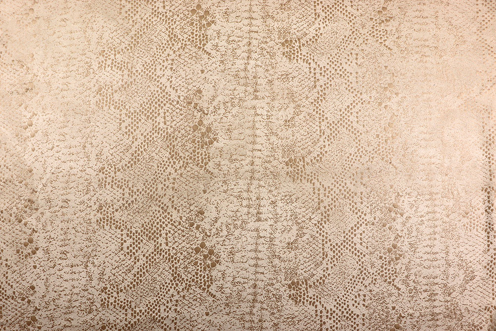 Wildleder-Imitat - Sandy Python