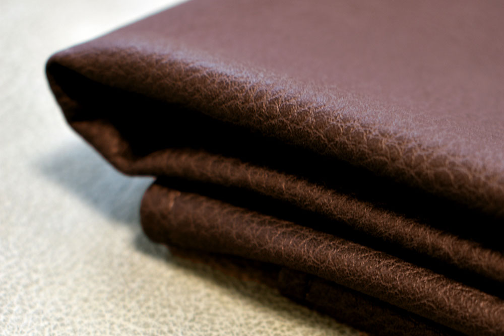 Büffelleder-Imitat - Bordeaux