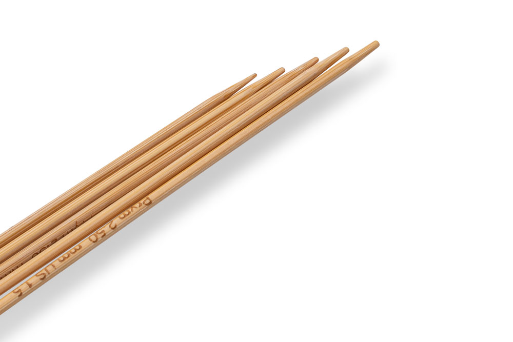 Strumpfstricknadeln Prym 15 cm - 2,5 mm Bambus