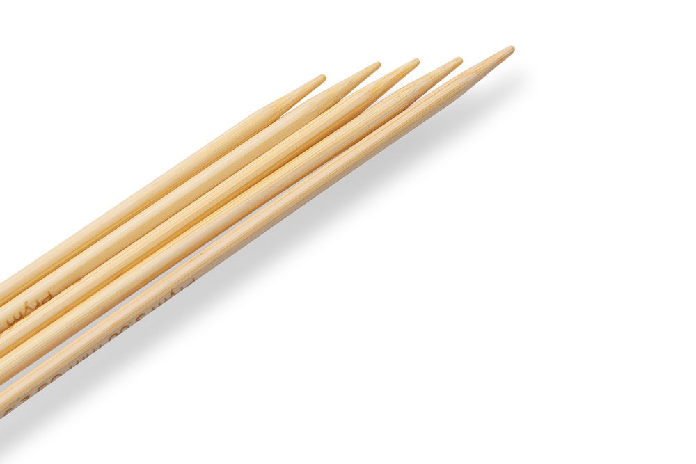 Strumpfstricknadeln Prym 15 cm - 3,0 mm Bambus