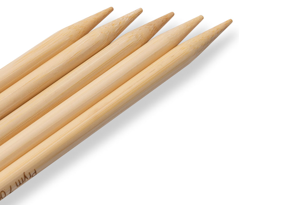 Strumpfstricknadeln Prym 20 cm - 7,0 mm Bambus