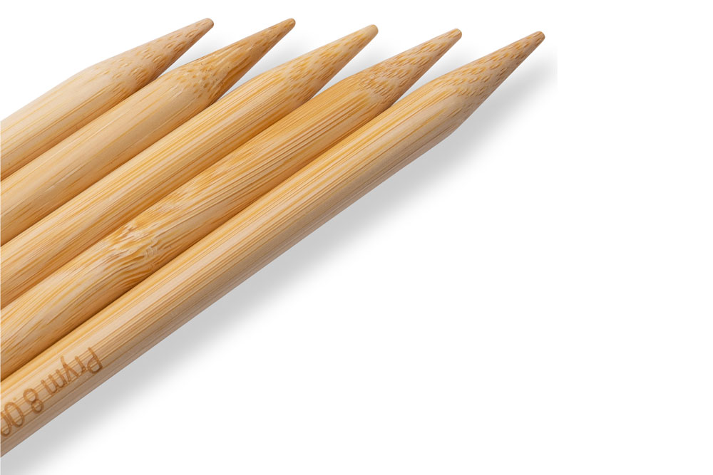 Strumpfstricknadeln Prym 20 cm - 8,0 mm Bambus