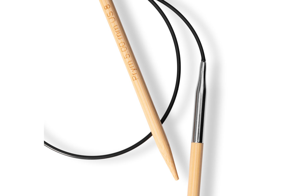 Rundstricknadeln Prym 60 cm - 5,0 mm Bambus