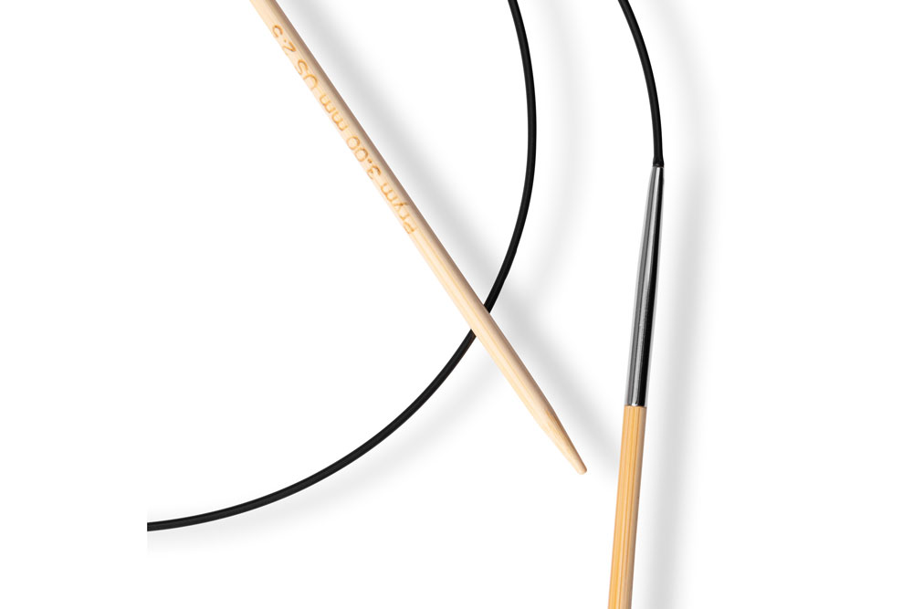 Rundstricknadeln Prym 80 cm - 3,0 mm Bambus