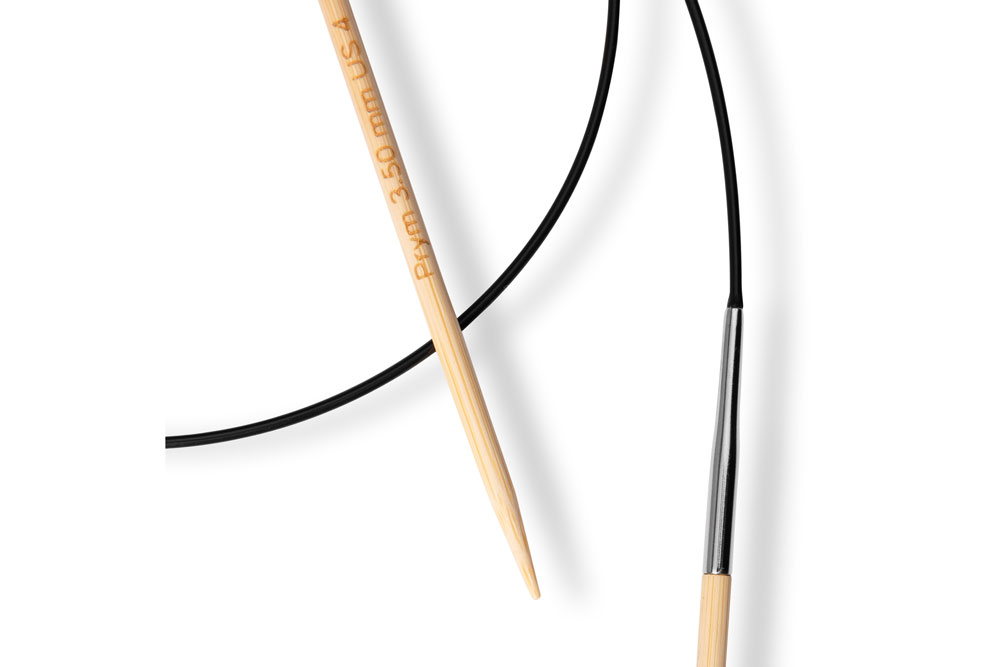 Rundstricknadeln Prym 80 cm - 3,5 mm Bambus