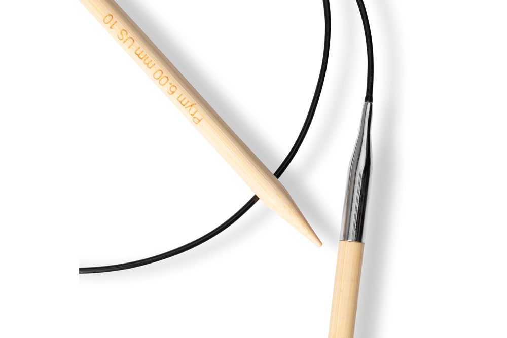 Rundstricknadeln Prym 80 cm - 6,0 mm Bambus