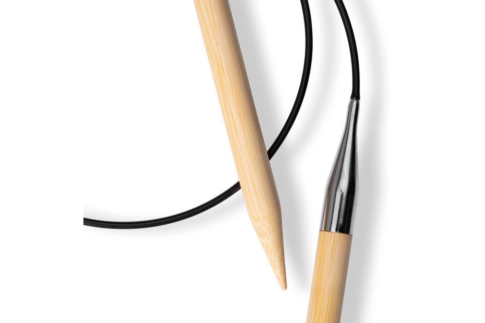 Rundstricknadeln Prym 80 cm - 9,0 mm Bambus