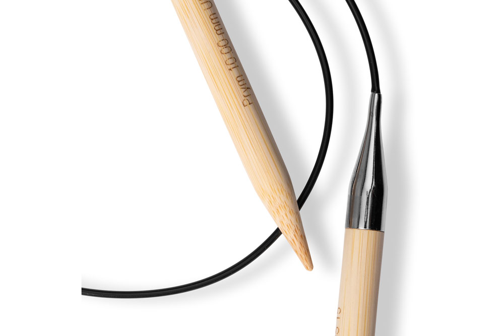 Rundstricknadeln Prym 80 cm - 10,0 mm Bambus