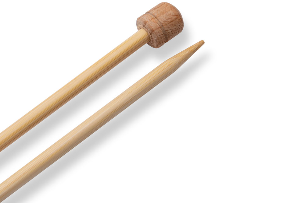 Jackenstricknadeln Prym 33 cm - 5,0 mm Bambus