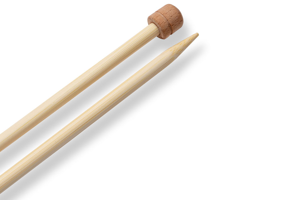 Jackenstricknadeln Prym 33 cm - 6,0 mm Bambus