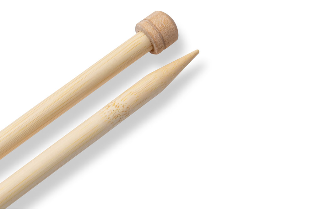 Jackenstricknadeln Prym 33 cm - 9,0 mm Bambus