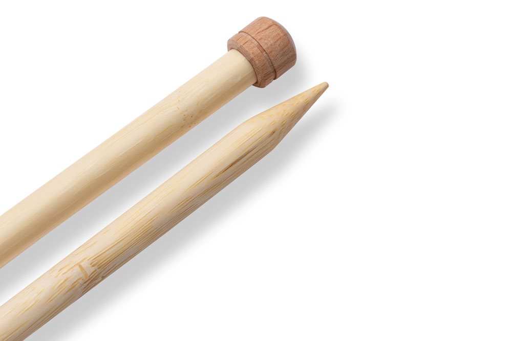 Jackenstricknadeln Prym 33 cm - 10,0 mm Bambus