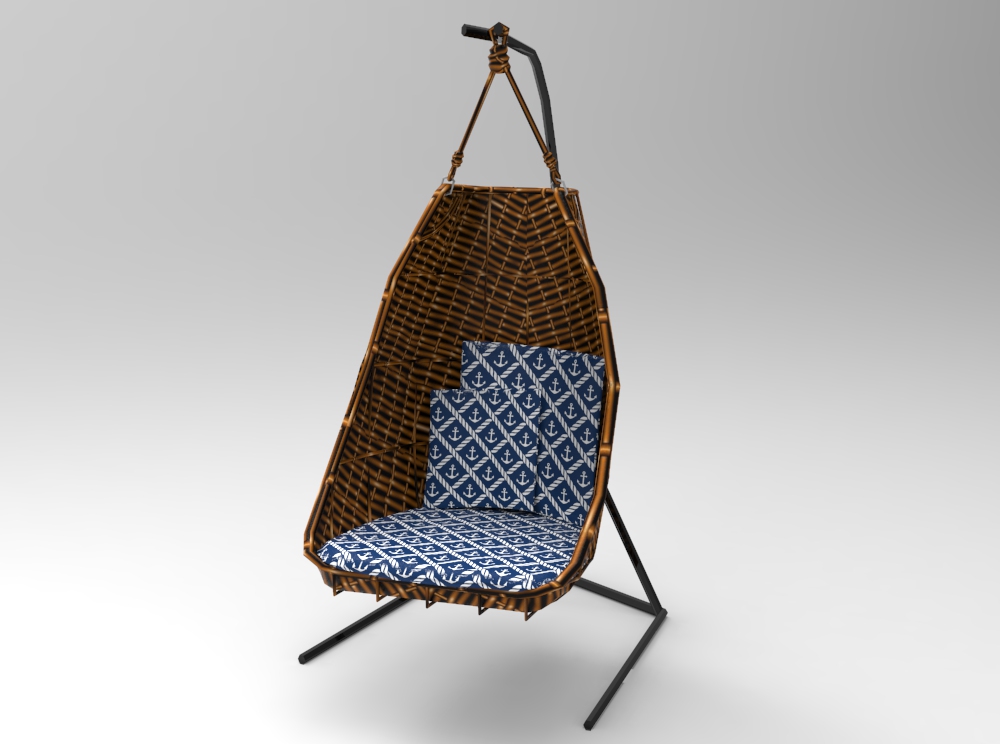 Outdoorstoff Marine-Welt - Anker