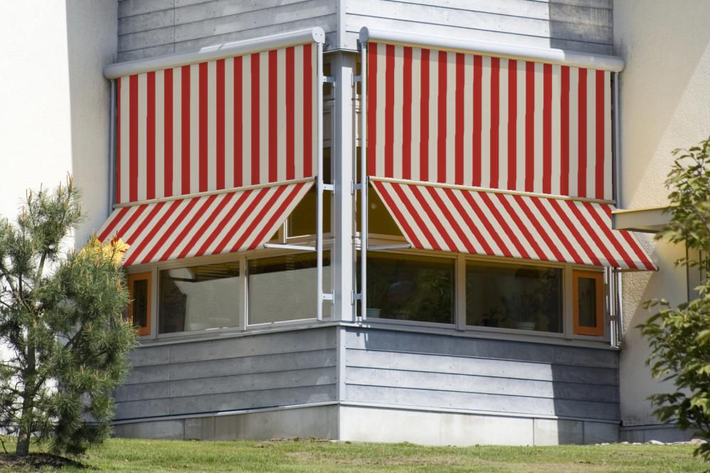 Markisenstoff 160 cm - Spain Sun - Blockstreifen