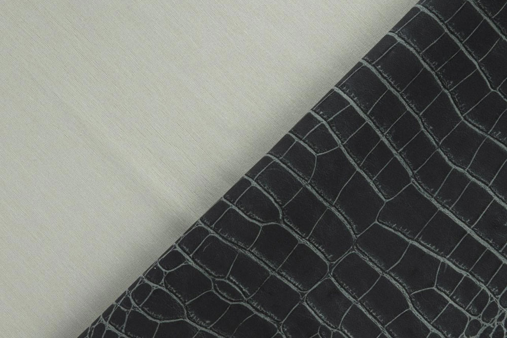 Möbelsamt  - Krokodil - Anthrazit