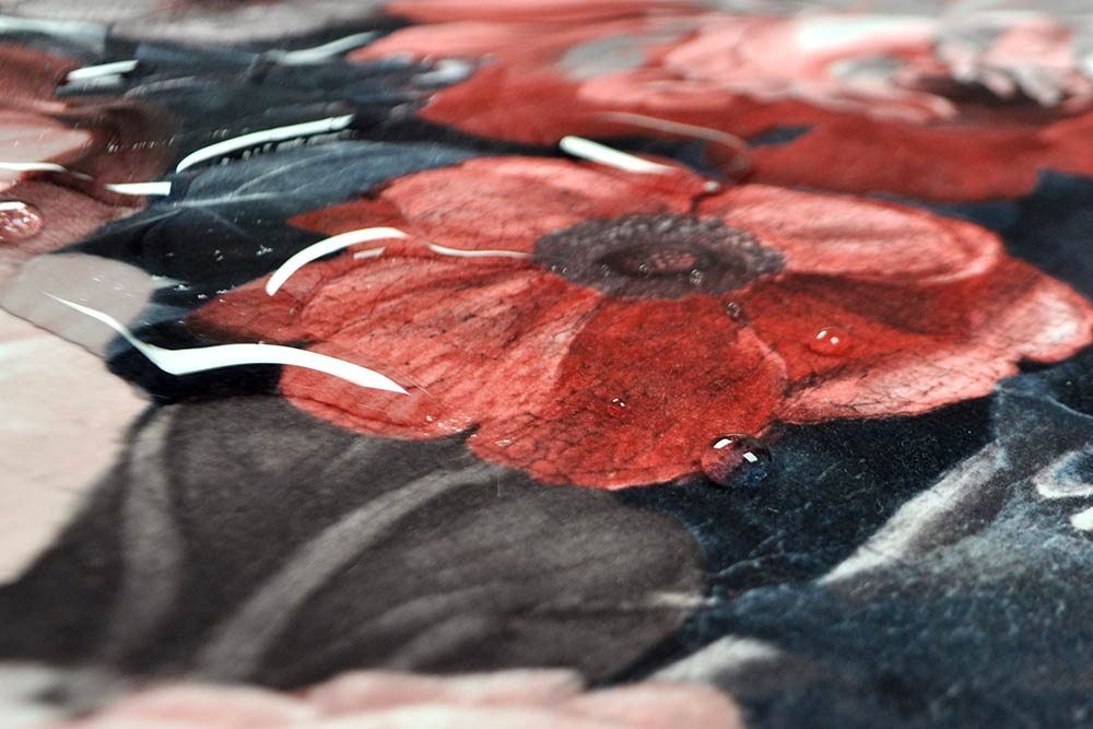 Möbelsamt wasserabweisend - Fleurs de Louise