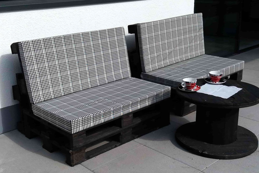 Outdoor-Stoff - Teflon - Glencheck