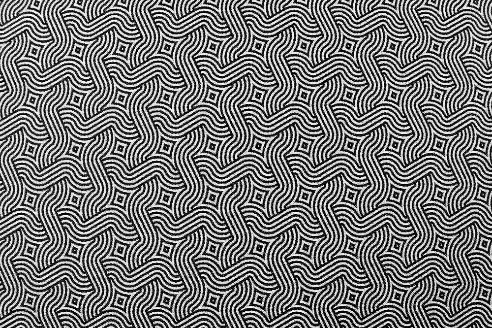 Outdoor-Stoff Gobelin - Monterrey - Schwarz