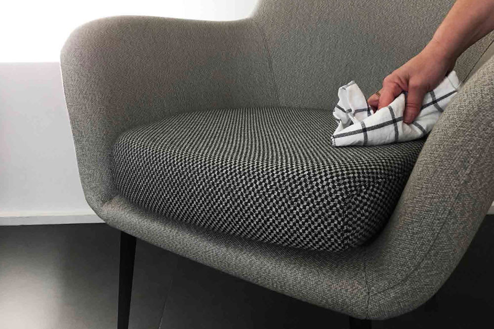 Outdoor-Möbelstoff Nature - Flecht-Design