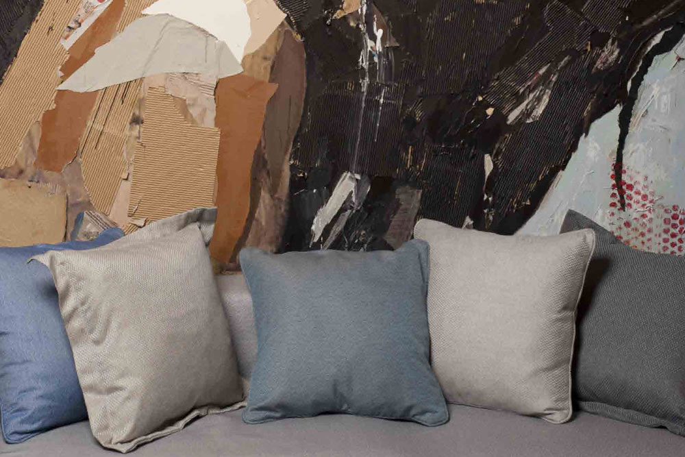 Outdoor-Möbel- und Markisenstoff - Struktur