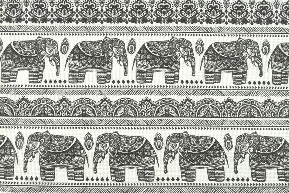 Outdoor-Stoff - Große Elefanten