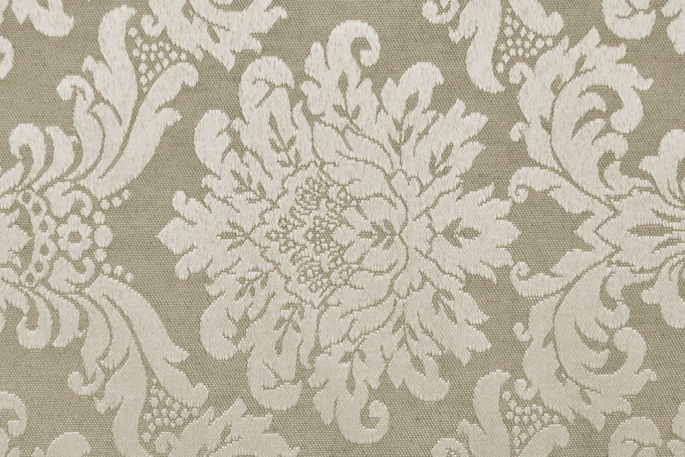 Dekostoff Jacquard - 280 cm - Blüten-Ornamente